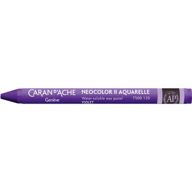 CARAN D'ACHE Crayons de cire Neocolor II 7500.120 violet