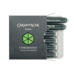 CARAN D'ACHE Tintenpatrone 8021.221 Delicate Green 6 Stück