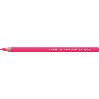 CARAN D'ACHE Crayon de Couleur Classic 491.090 rose fluo
