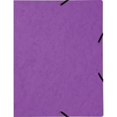 BIELLA Dossier ferm. Élastique A4 17840142U violet, 355gm2 200 flls.