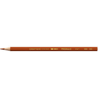 CARAN D'ACHE Crayon de couleur Prismalo 3mm 999.065 rouge-brun