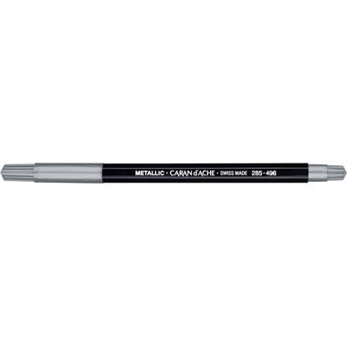 CARAN D'ACHE Fancolor Penna fibra 285.498 argento