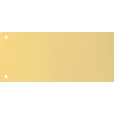 BIELLA Divisori cartone 2 fori 19919020U giallo, 24x10.5cm 100 pezzi