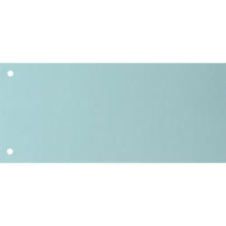 BIELLA Divisori cartone 2 fori 19919005U blu, 24x10.5cm 100 pezzi