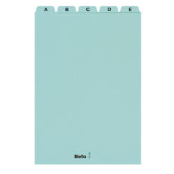 BIELLA Cartes-quides A5 21452605U bleu A-Z