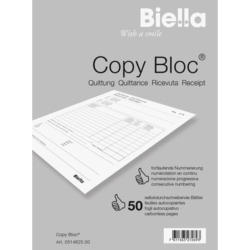 BIELLA Ricevute COPY-BLOC D/F/I/E A6 51462500U autocopiativo 50x2 fogli
