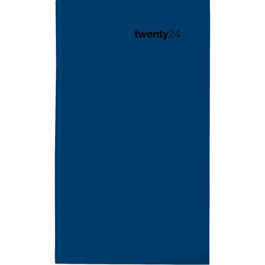 BIELLA Taschenagenda Colorful 2024 830760050024 blau, 3½T/S, 8,7x15,3cm