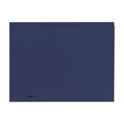 BIELLA Doss. vert. Recycolor 25342705U 32x23,3/24,3cm, bleu 100 pc.
