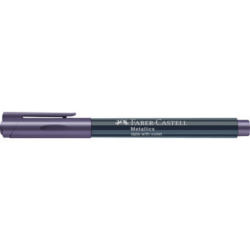 FABER-CASTELL Metallics Marker 1.5 mm 160736 Date with violet