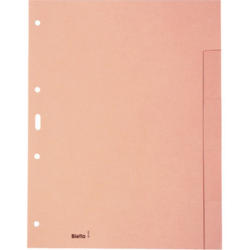 BIELLA Registro cartone blu/giallo A4 19640500U 5 pezzi, in bianco, 4 fori