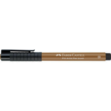 FABER-CASTELL Pitt Artist Pen Brush 2.5mm 167480 raw umber