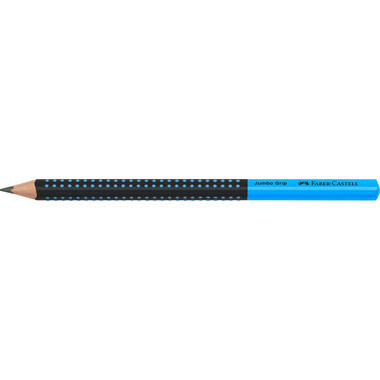 FABER-CASTELL Bleistift Jumbo Grip HB 511910 Two Tone schwarz/blau