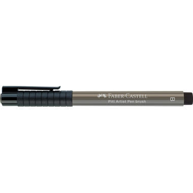 FABER-CASTELL Pitt Artist Pen Brush 2.5mm 167473 warm grey IV