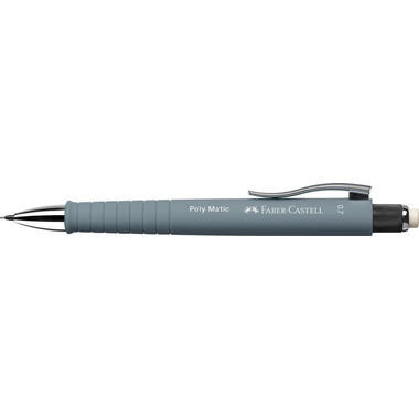 FABER-CASTELL Porte-mine Poly Matic 0.7mm 133388 gris