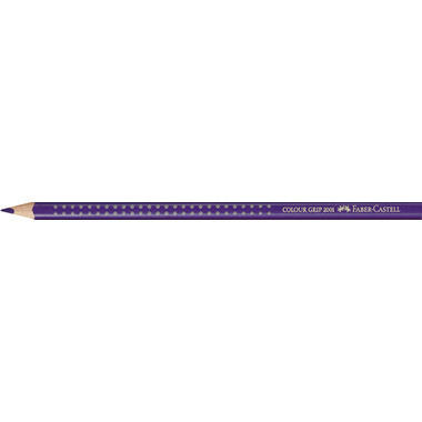 FABER-CASTELL Crayon de couleur Colour Grip 112437 mauve