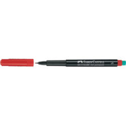 FABER-CASTELL OHP MULTIMARK S 152321 rosso perm.