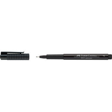 FABER-CASTELL Pitt Artist Pen F 0.45-0.55mm 167299 nero