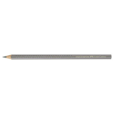 FABER-CASTELL Crayon de couleur Colour Grip 112472 gris