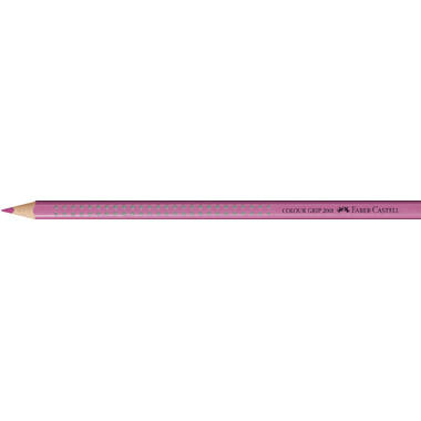 FABER-CASTELL Crayon de couleur Colour Grip 112419 magenta