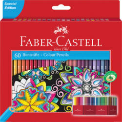 FABER-CASTELL Matita colorata Castle 111260 60 pz., Set