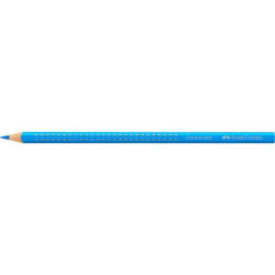 FABER-CASTELL Crayon de couleur Grip 112427 neon bleu