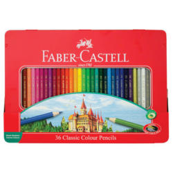 FABER-CASTELL Farbstifte Classic Colour 115886 36 Stück, mehrfarbig