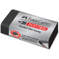 FABER-CASTELL Gomma Dust-free 187171 nero