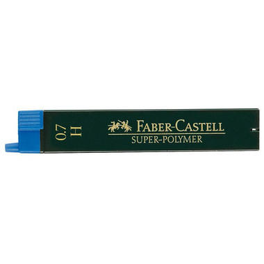 FABER-CASTELL Mine H 120711 0,7mm 12 pezzi