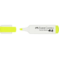 FABER-CASTELL Marcatori tessili 1.2-5mm 159528 neon giallo