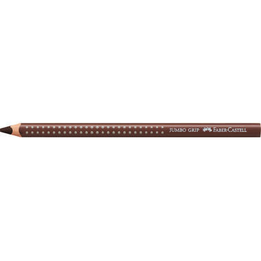 FABER-CASTELL Crayon de couleur Jumbo Grip 110976 van dyck brun