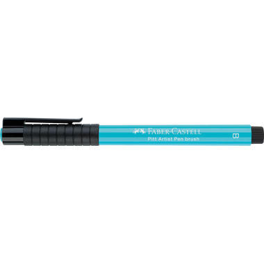 FABER-CASTELL Pitt Artist Pen Brush 2.5mm 167454 light cobalt turquoise