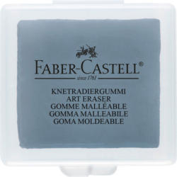 FABER-CASTELL Plastilina ART Eraser grigio 127220 49x49x14mm