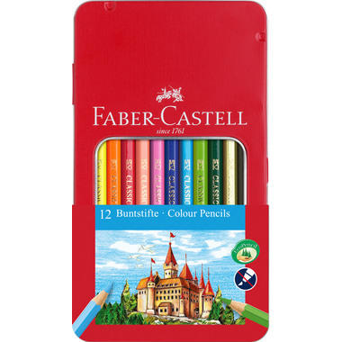 FABER-CASTELL Crayons Classic Colour 115801 12 pcs. ass.
