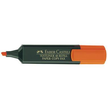 FABER-CASTELL Textmarker TL 48 1-5mm 154815 arancione