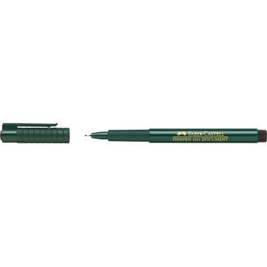 FABER-CASTELL Penna FINEPEN 1511 0.4mm 151199 nero