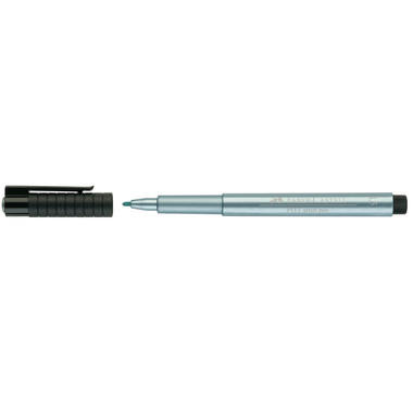 FABER-CASTELL Pitt Artist Pen 1,5mm 167392 blau-metallic