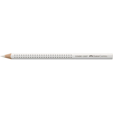 FABER-CASTELL Matite colorate Jumbo GRIP 110901 bianco