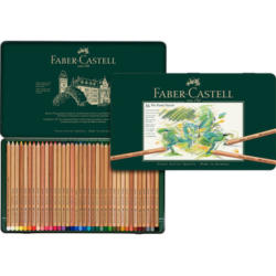 FABER-CASTELL Crayon 112136 boîte metal de 36 pce