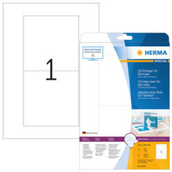 HERMA CD-Einleger 5033 5033 121x242mm 25Stk. 25 Blatt