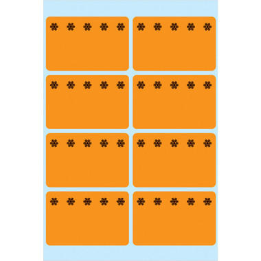 HERMA Etichette congelatore 26x40mm 3774 arancione 48 pezzi