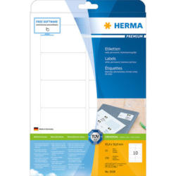 HERMA Etichette Business 5028 weiss, 250 Stk./ 10 fogli
