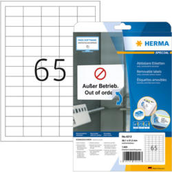 HERMA Etiquettes Special 38x21,2mm 4212 étiquettes prix 1625 pcs.