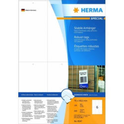 HERMA Etichette pendenti 70x148,5mm 8047 bianco 600 pezzi