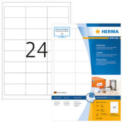 HERMA Etichette Special 66x33,8mm 4814 bianco 2400 pezzi