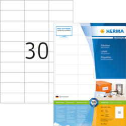 HERMA Etiquettes Premium 70x29,7mm 4612 blanc 6000 pcs.