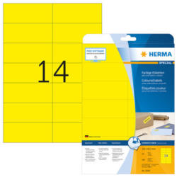 HERMA Etichette Special 105x42,3mm 5058 giallo 280 pezzi