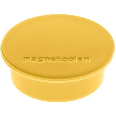 MAGNETOPLAN Aimant Discofix Color 40mm 1662002 jaune 10 pcs.