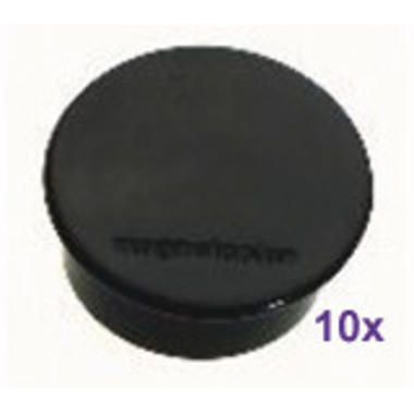 MAGNETOPLAN Magnet Discofix Color 40mm 1662012 schwarz, ca. 2.2 kg 10 Stk.