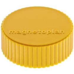 MAGNETOPLAN Calamita Discofix Magnum 34mm 1660002 giallo 10 pezzi