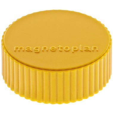 MAGNETOPLAN Aimant Discofix Magnum 34mm 1660002 jaune 10 pcs.